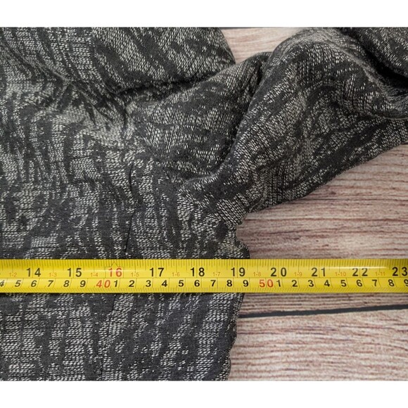 Coldwater Creek Suit Jacket Women's Size P8 Black Marbled 1 Button Lined Pockets - Picture 6 of 16